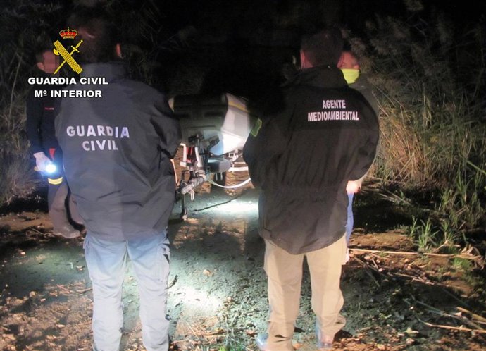 Efectivos del dispositivo de rescate