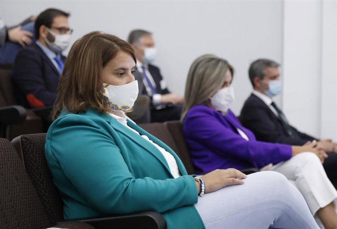 La alcaldesa de Talavera y presidenta de la FEMP C-LM en el Debate sobre el Estado de la Región.