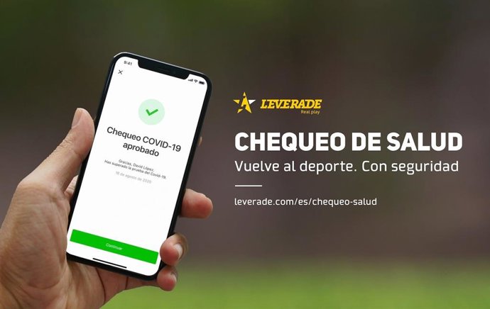 Chequeo de salud COVID19 de LEVERADE