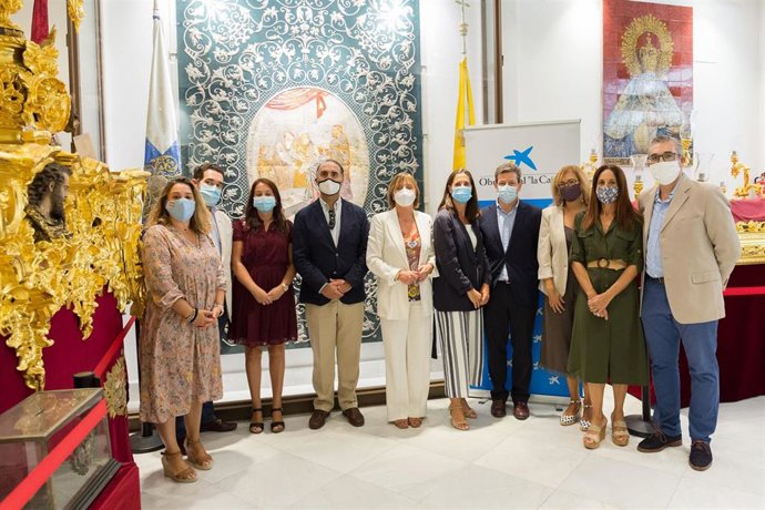 Donación a la hermandad de la Candelaria por parte de la Fundación 'la Caixa'