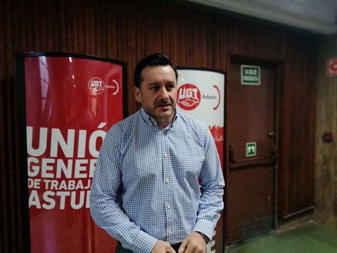 El secretario general de UGT, Javier Fernández Lanero.
