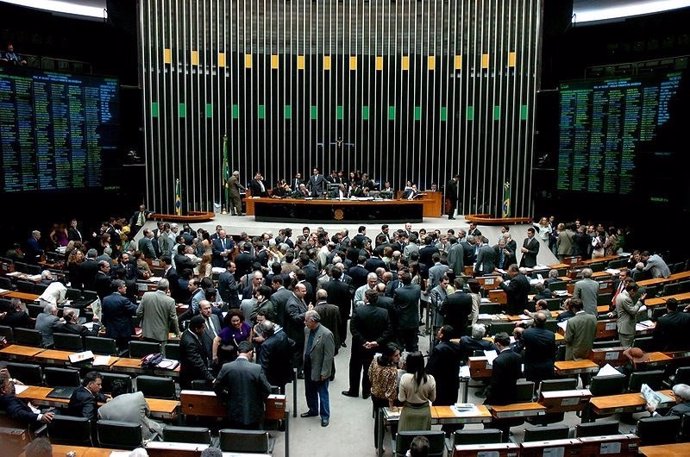 Imagen de archivo de la Cámara Baja de Brasil.
