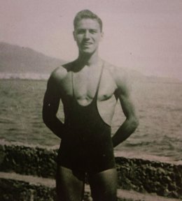 El exnadador español Manuel Guerra, olímpico en 1948
