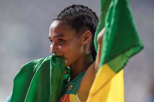 La atleta etíope Letesenbet Gidey