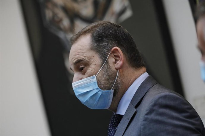 El ministro de Transportes, Movilidad y Agenda Urbana, José Luis Ábalos,