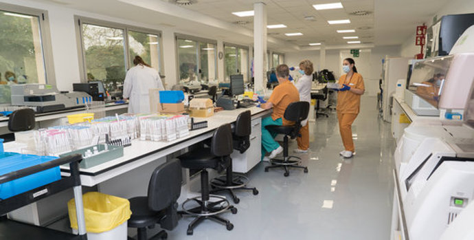 Imatge del nou Laboratori d'immunologia de l'HUB. (Horitzontal)