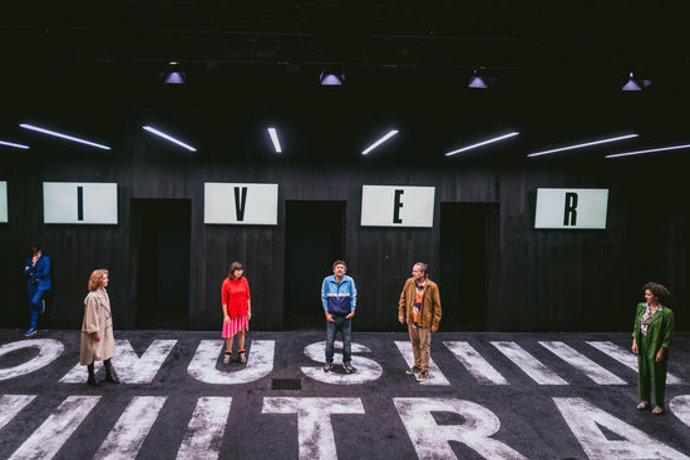 Assaig de l'espectacle 'Bonus Track', de Carol López, al Teatre Lliure de Grcia, a 8 d'octubre de 2020. (Horitzontal)