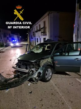 La Guardia Civil detiene a una  persona  en Jadraque como presunto autor de un delito  de atentado contra agente de la autoridad y otro de simulación de delito.