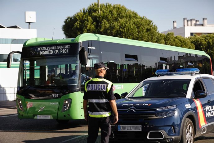 Un agent de la Policia Nacional.
