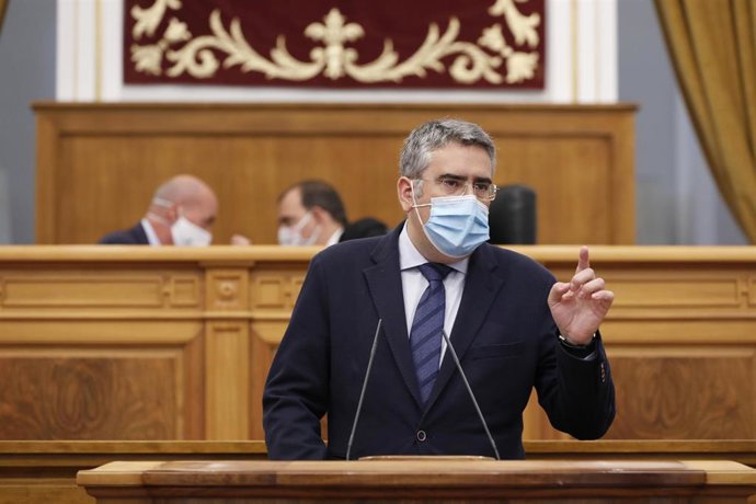 El diputado del PP Miguel Ángel Rodríguez, en el Debate sobre el Estado de la Región en las Cortes.