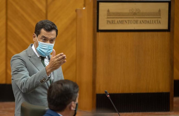 El presidente de la Junta, Juanma Moreno