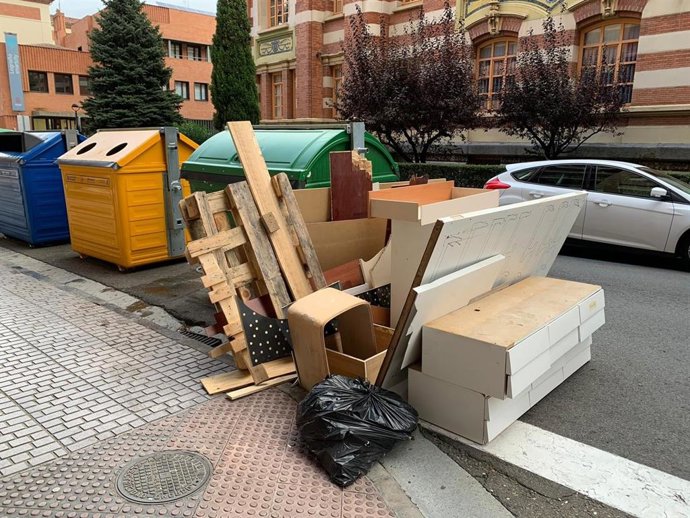 Residuos voluminosos en Logroño