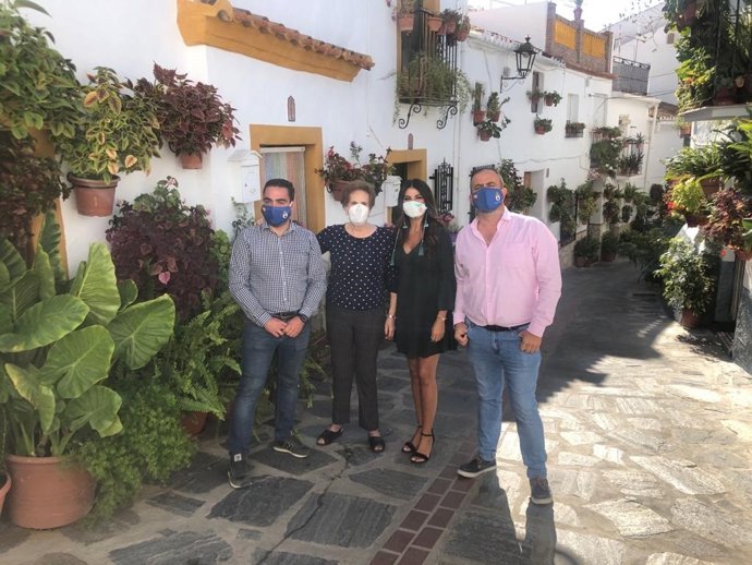 Visita delegada de Turismo a Canillas de Aceituno