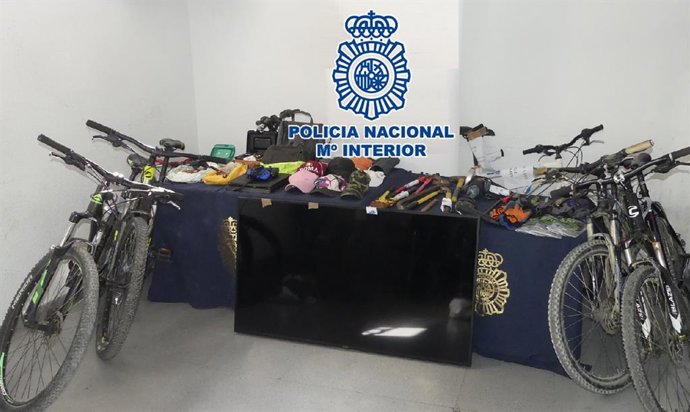 Efectos intervenidos en la operación 'Meridiana II' de la Policía Nacional en Marbella