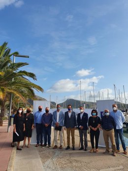 Presentación de la remodelación en el Port de Pollena.