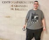 Foto: El joven valenciano con sobrepeso sometido en Granada a bypass en mayo de 2019 ha perdido 242 kilos desde entonces