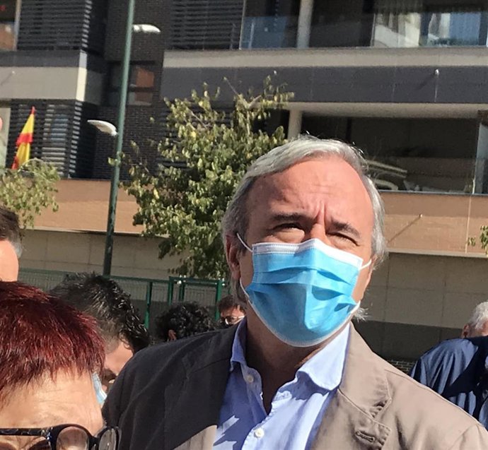 El alcalde de Zaragoza, Jorge Azcón,