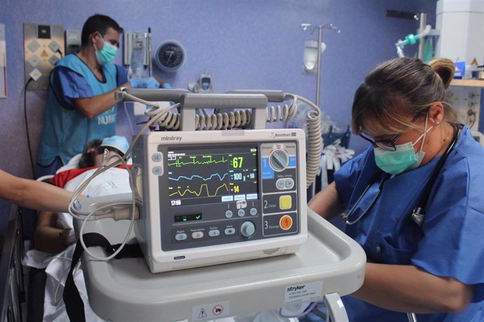 El Área Sanitaria Málaga-Axarquía realiza un simulacro de código ictus para valorar los tiempos de respuesta