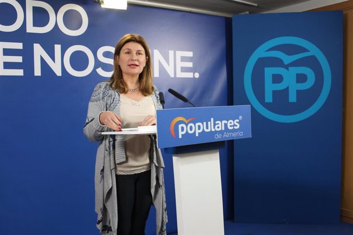 La parlamentaria andaluza del Partido Popular de Almería Rosalía Espinosa.