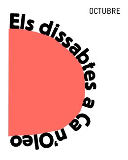 Cartel del programa Els dissabtes a Ca n'Oleo.