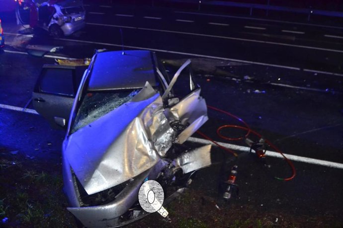 Accidente mortal en Santiago de Compostela.