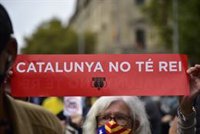 La convocatria dels CDR contra la visita del rei a Barcelona aplega unes 200 persones
