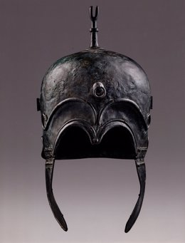 El último casco llegado a Aragón no pertenece al yacimiento de Aratis.