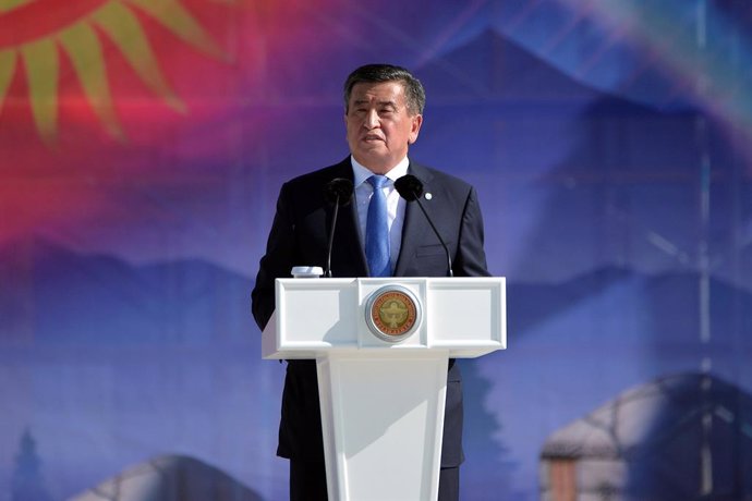 AMP.- Kirguistán.- El presidente de Kirguistán se ofrece a dimitir una vez se ha