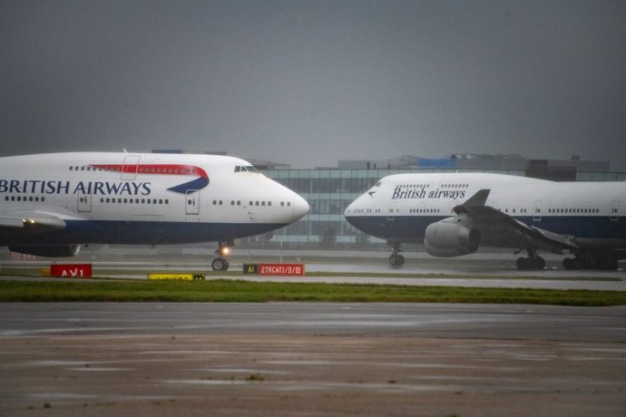 Los dos últimos 747 de British Airways.