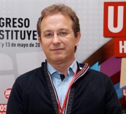 El secretario general de UGT-FICA, Pedro Hojas
