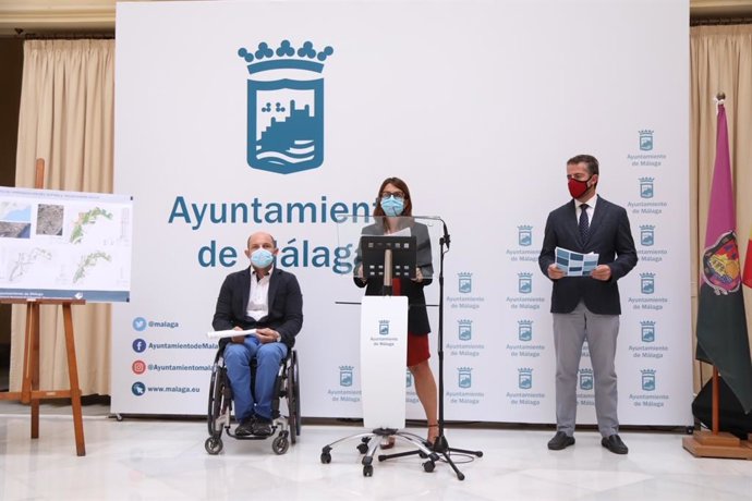 Rueda de prensa de la junta de gobierno local del Ayuntamiento de Málaga