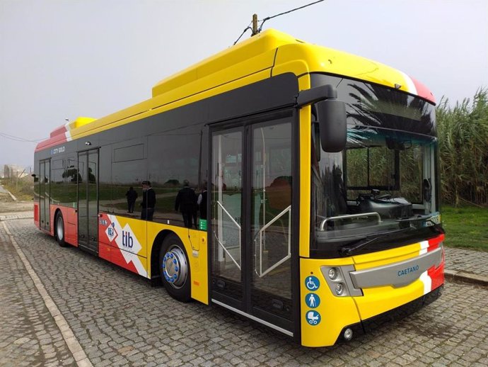 Autobús de la nueva flota del servicio de Transporte de las Islas Baleares (TIB)