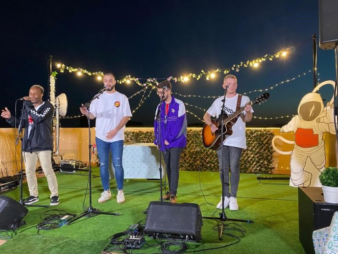 Concierto celebrado en la inauguración del Espai Jove de Marratxí.