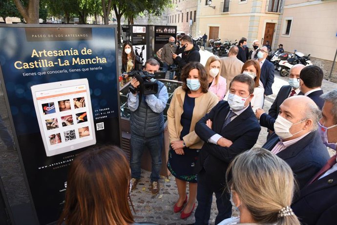 Inauguración Paseo de los Artesanos, en Toledo.