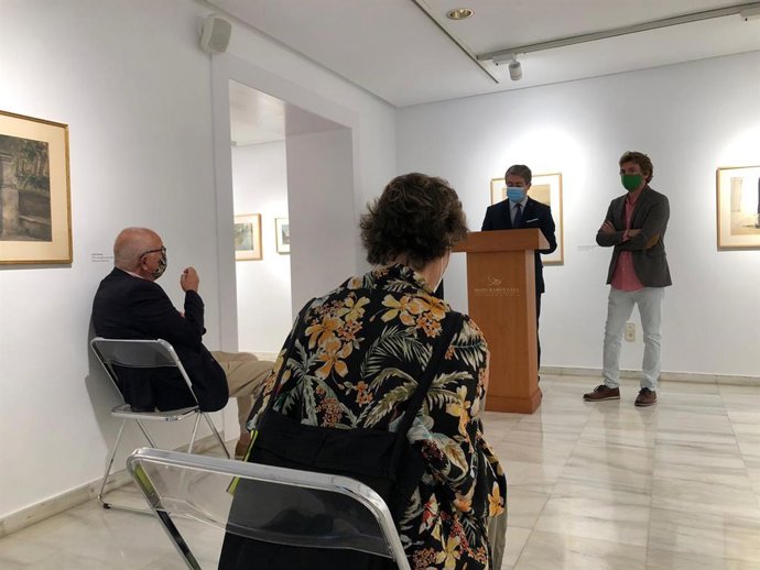 Presentación de la muestra en el Museo Ramón Gaya