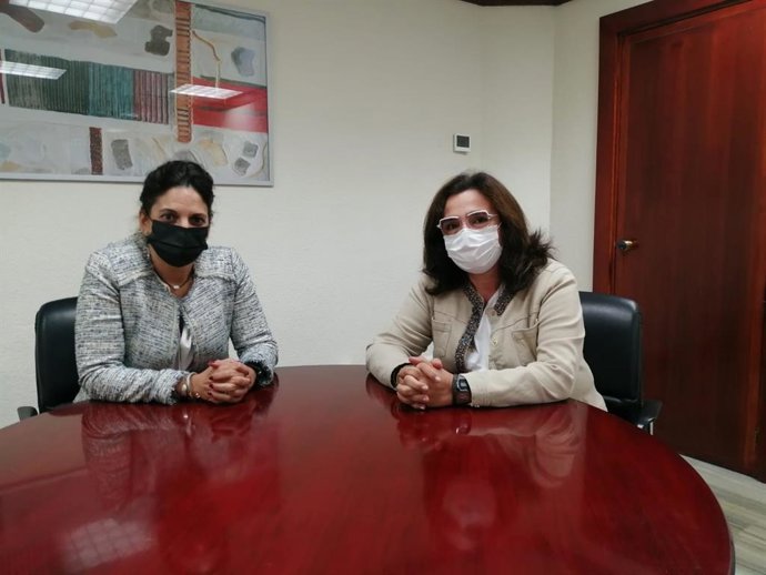 María José Eslava en la Delegación de Igualdad