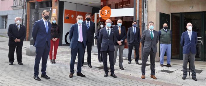 Miembros del Colegio de Economistas de Asturias.