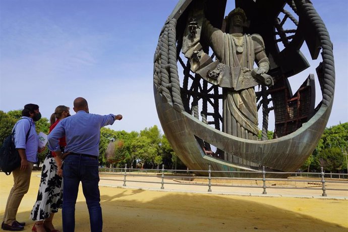 El monumento del Nacimiento del Hombre Nuevo