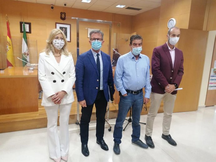 Acto en el Juzgado de Menores tras la reactivación de la ejecución de las medidas de prestación en beneficio de la comunidad