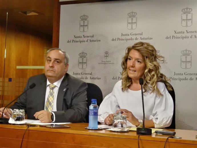 Javier Brea y Teresa Mallada.
