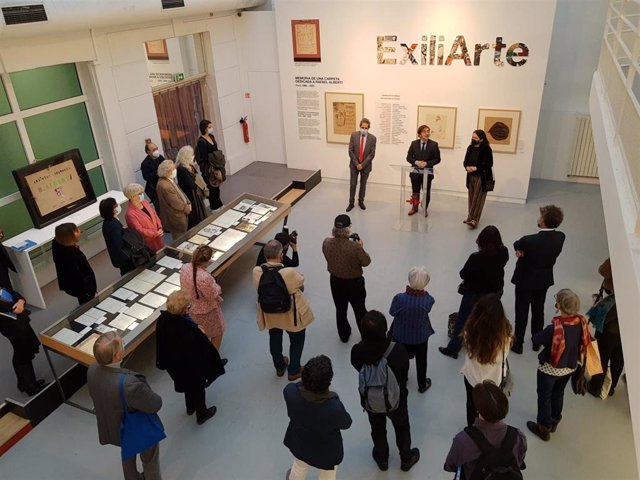 Inauguración de la exposición ExiliArte en París