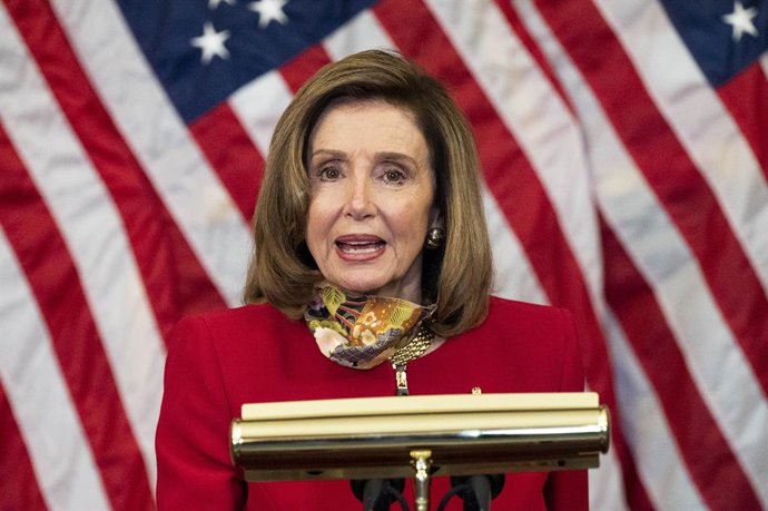 La presidenta de la Cambra de Representants dels EUA, Nancy Pelosi. 