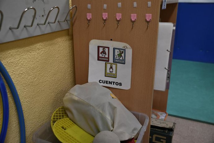 Cuentos de aula de Infantil de un colegio. Archivo