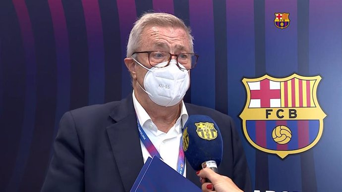 Josep Maria Vallbona, presidente de la Mesa del Voto de Censura de 2020 contra la Junta Directiva del FC Barcelona