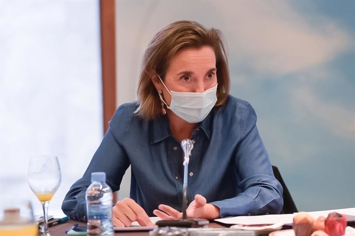 Cuca Gamarra, portavoz del PP en el Congreso, en Santander