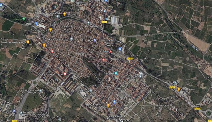 CV-310 a su paso por Bétera