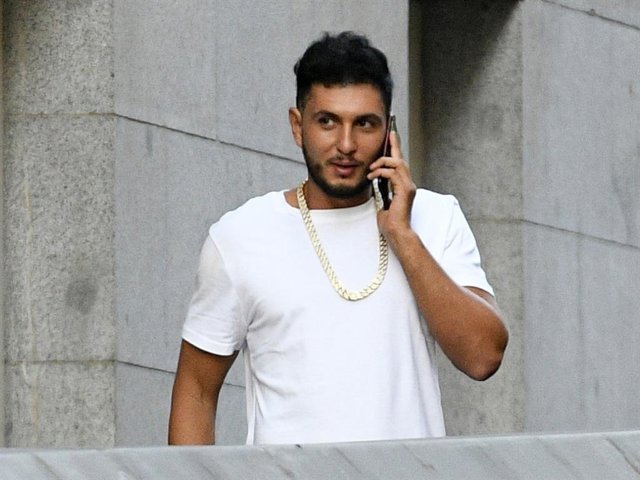 Omar Montes en la calle tras su concurso en Supervivientes 2019