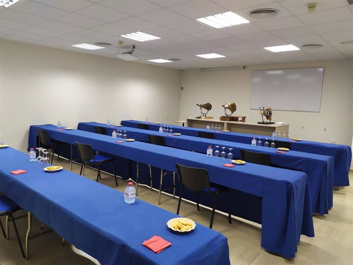 Las aulas del Palacio de Congresos de Teruel ya están completas para octubre y noviembre para reuniones de trabajo.