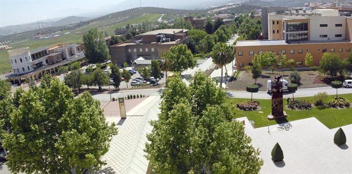Vista del Campus de las Lagunillas de la Universidad de Jaén.