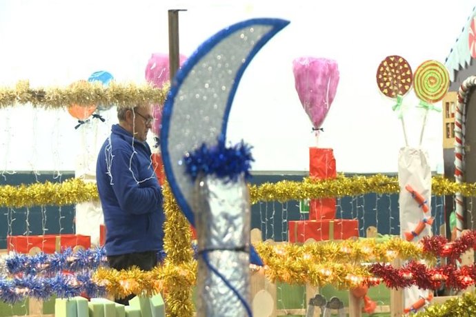 Carroza de la Cabalgata de Reyes de Mérida